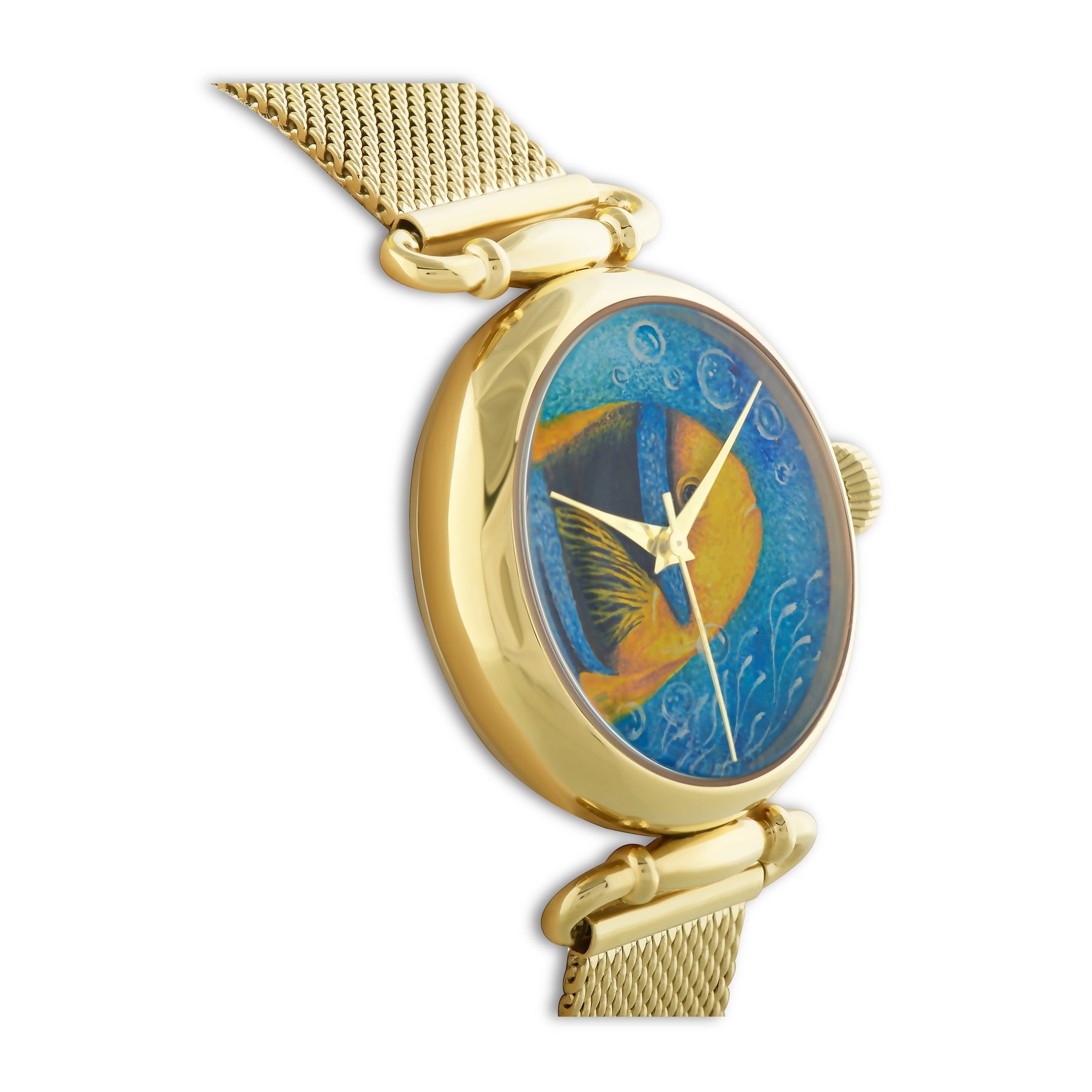 Hand Painted Fish Watch