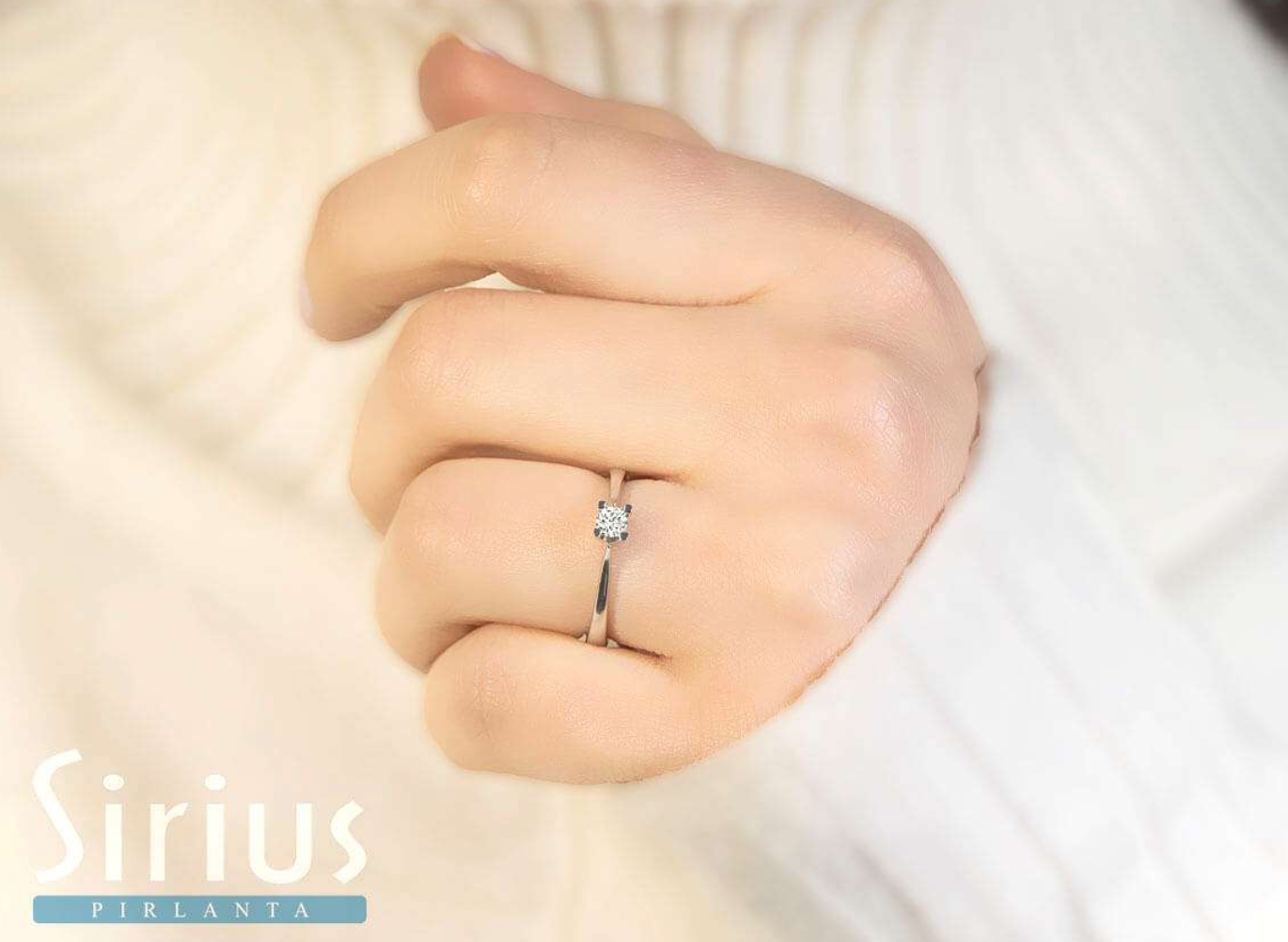 0.17 Carat Diamond Solitaire Ring