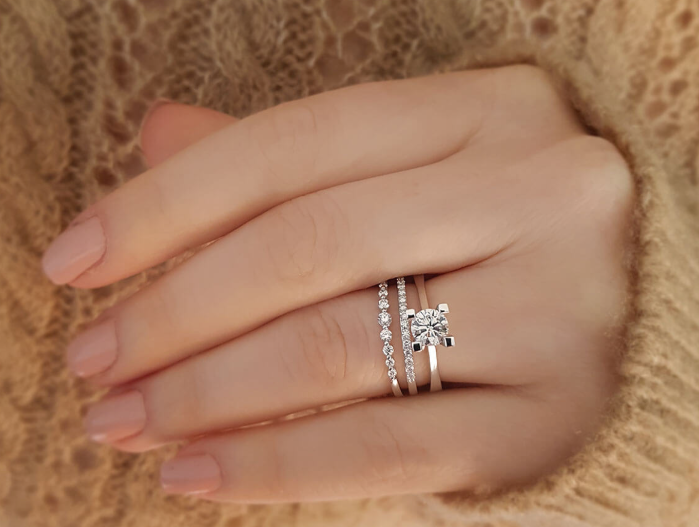 Bague solitaire diamant 0,70 carat