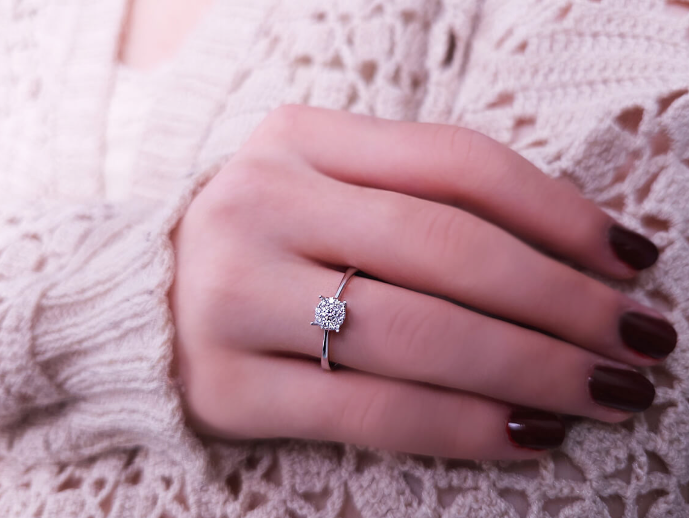 Bague effet solitaire diamant 0,70 carat