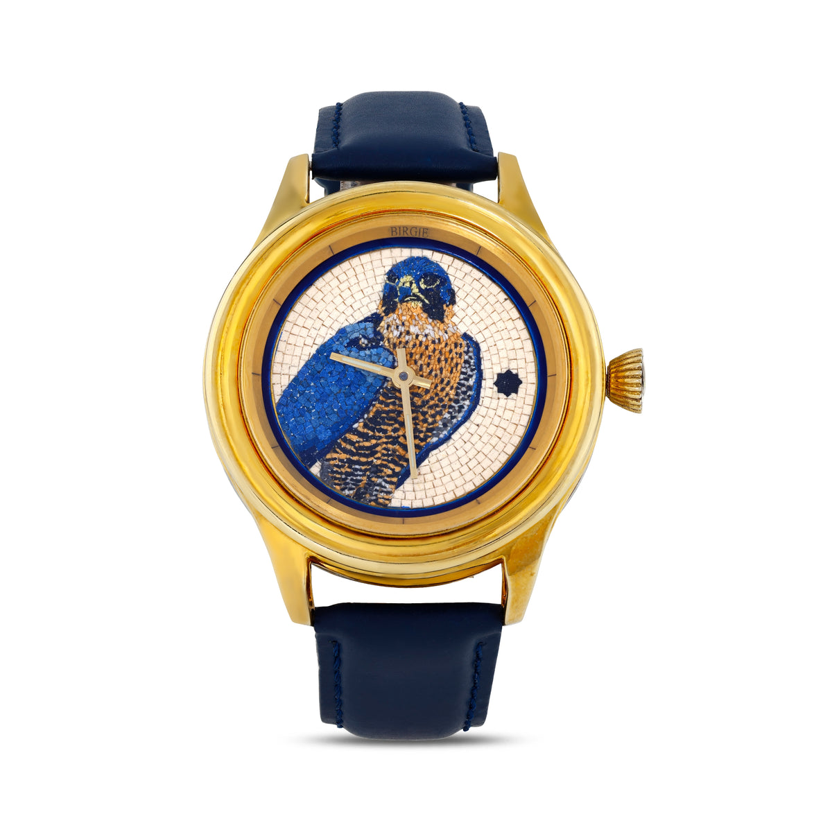Montre en Mosaïque d'Oiseau