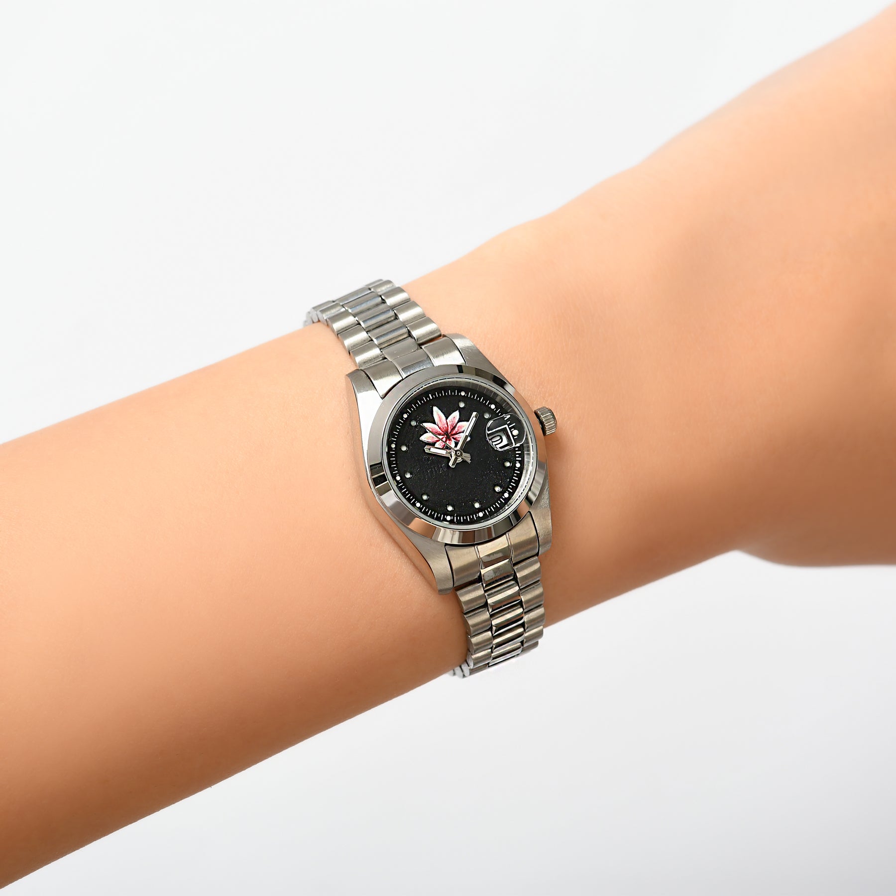 Horloge fleur de lotus