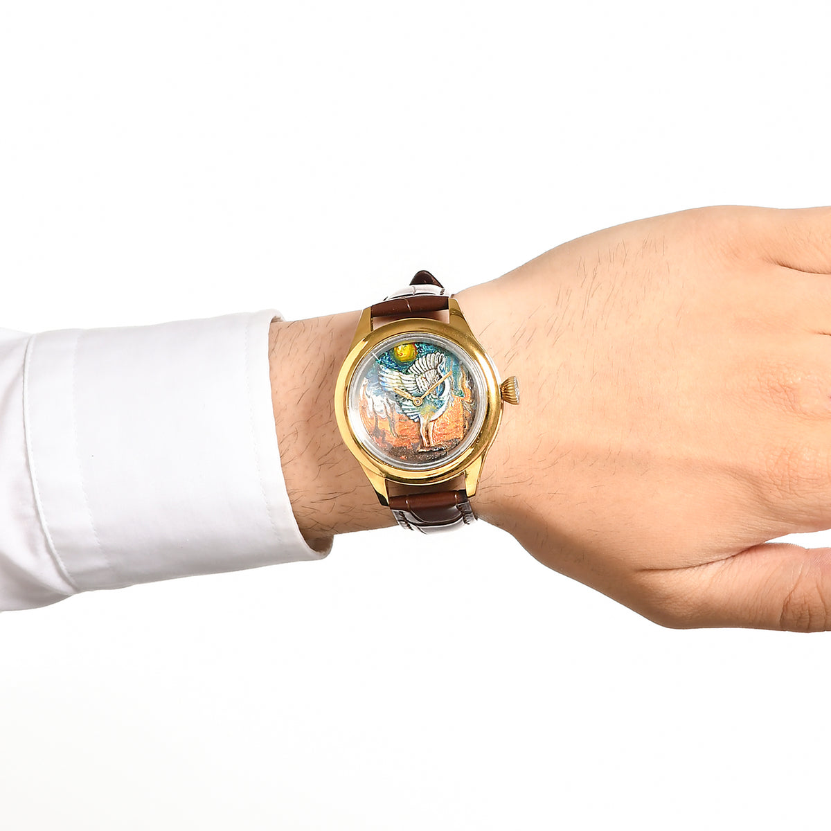 Montre Oiseau Autruche