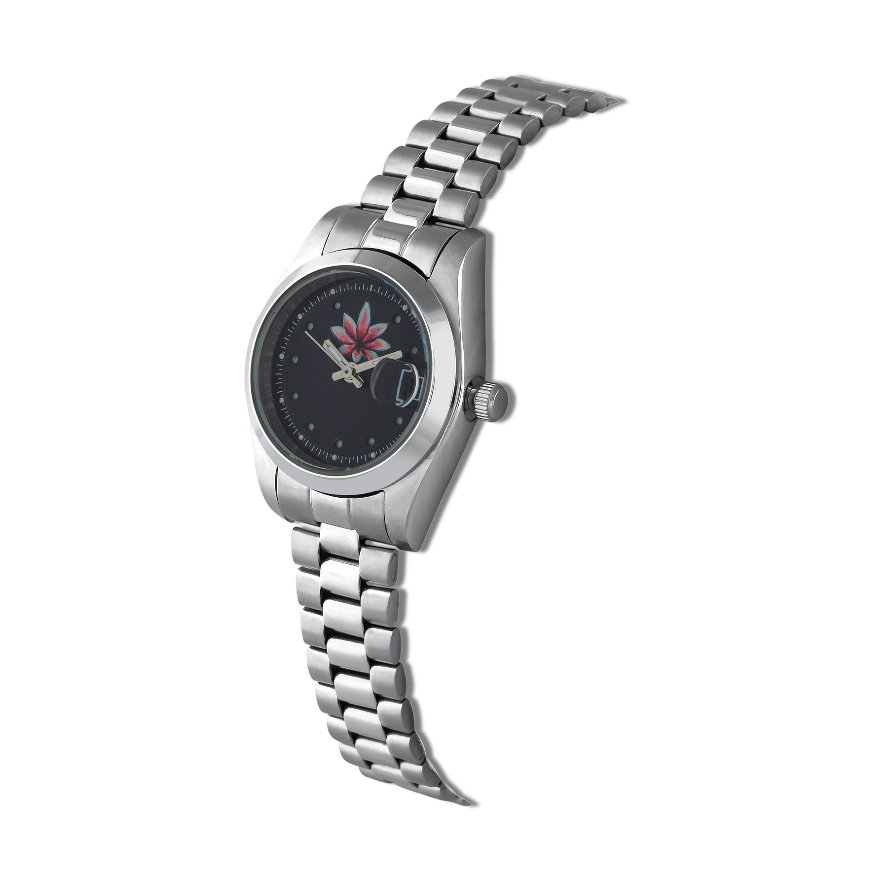 Horloge fleur de lotus