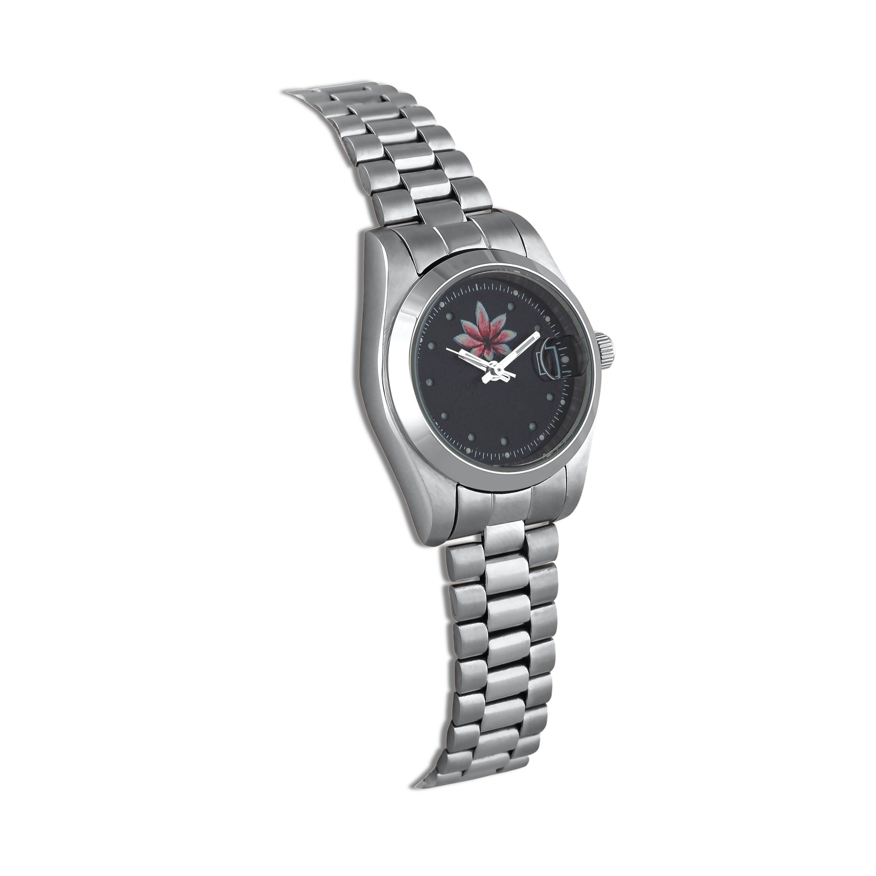 Horloge fleur de lotus