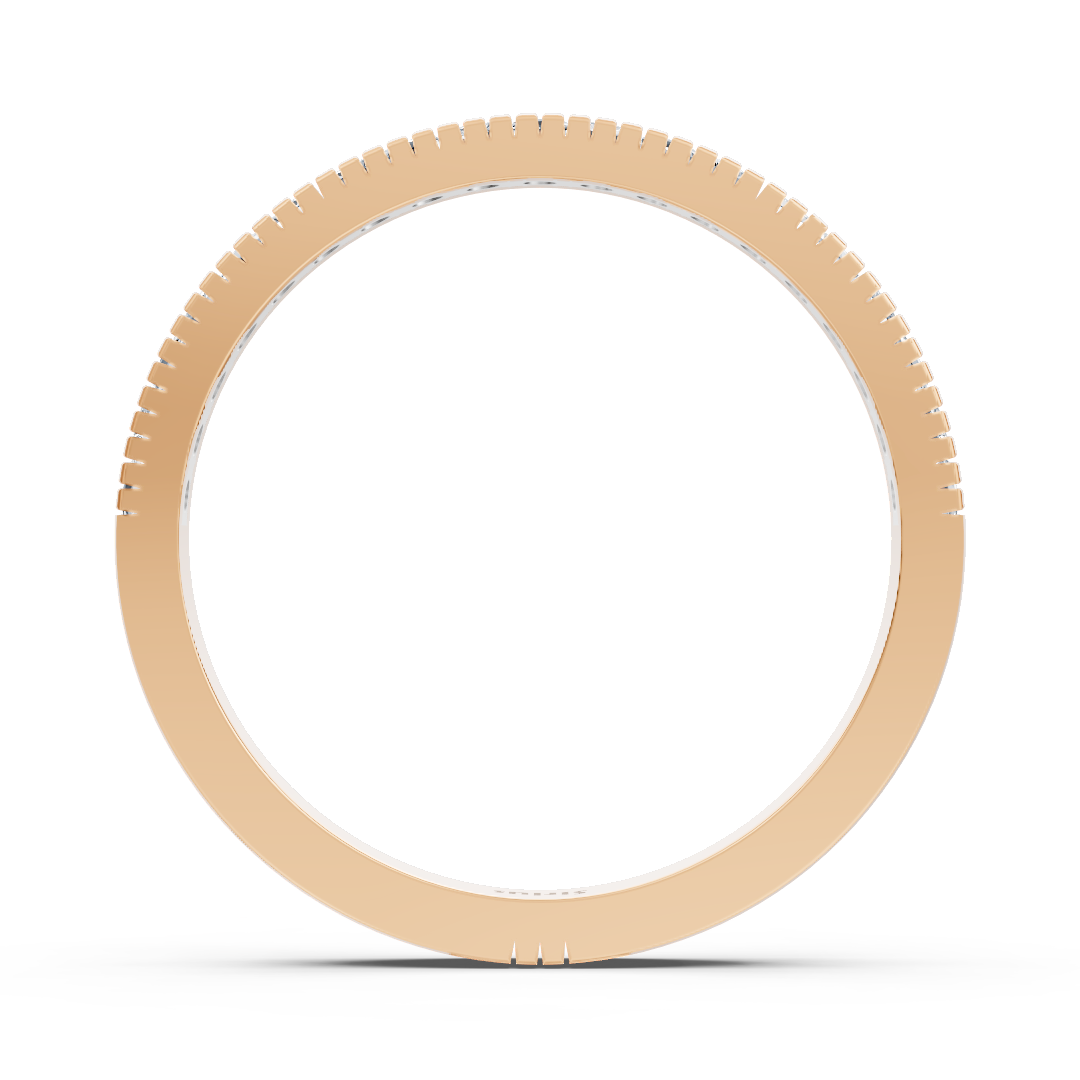 14k rose gold princess cut diamond engagement ring