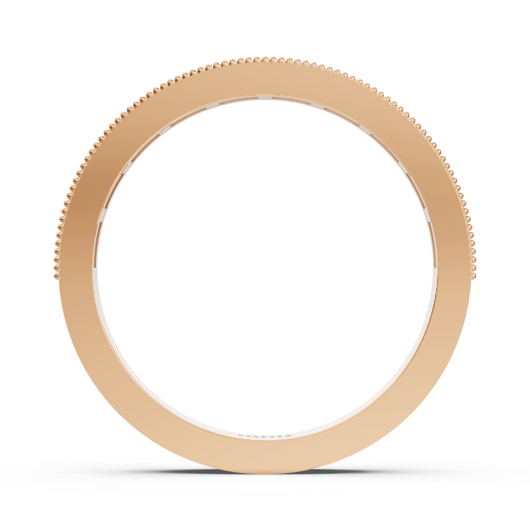 Birgie Roségold Diamantring mit Baguette-Schliff – 0,50 ct