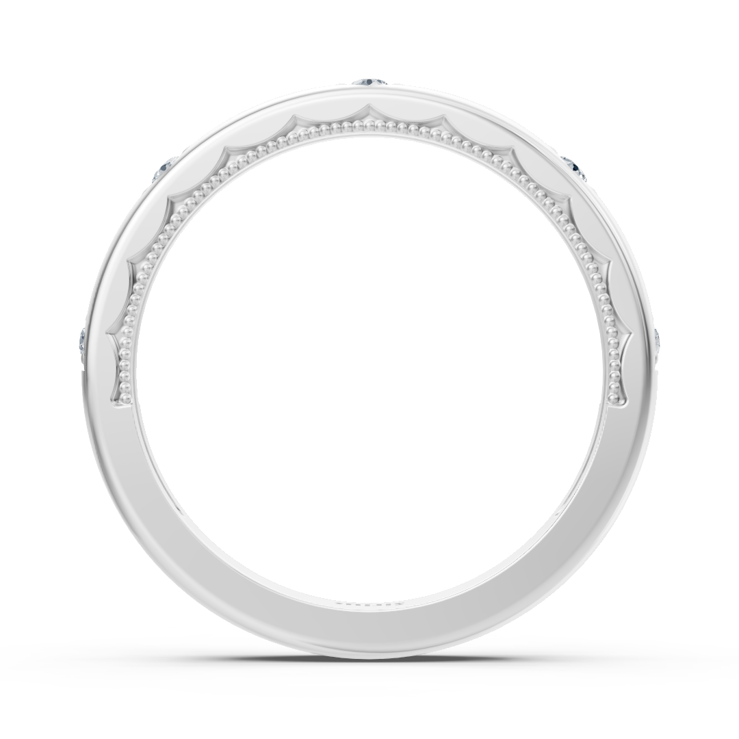 0.09 Karat Diamant Vorsteckring in Weißgold