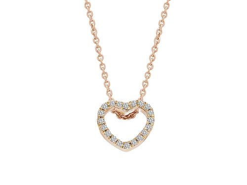 Diamond Heart Necklace