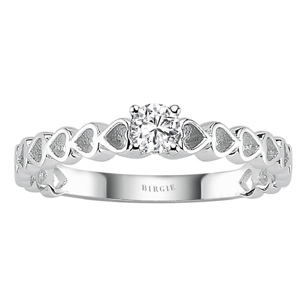 0.15 carat solitaire diamond ring