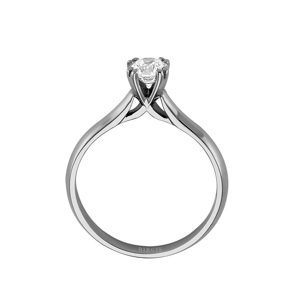 0.49 carat diamond solitaire ring
