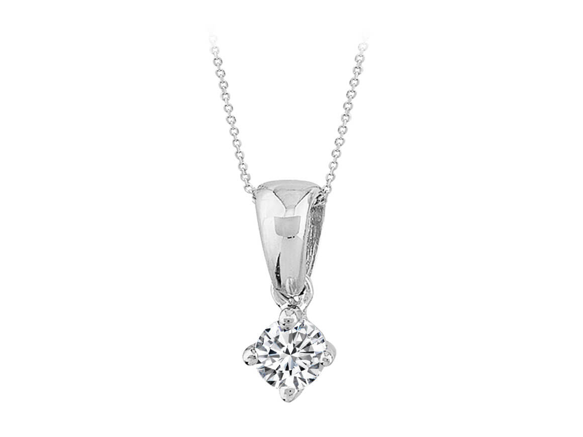 Collier de diamants de 0,23 carat
