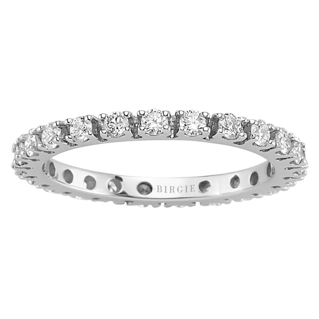 0.81 Carat Diamant Rundum Allianz