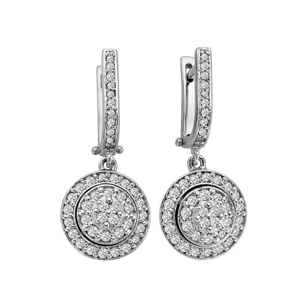 Boucles d'oreille en diamant