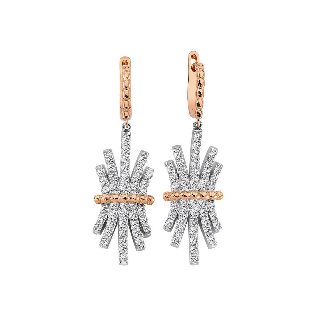 Boucles d'oreille en diamant