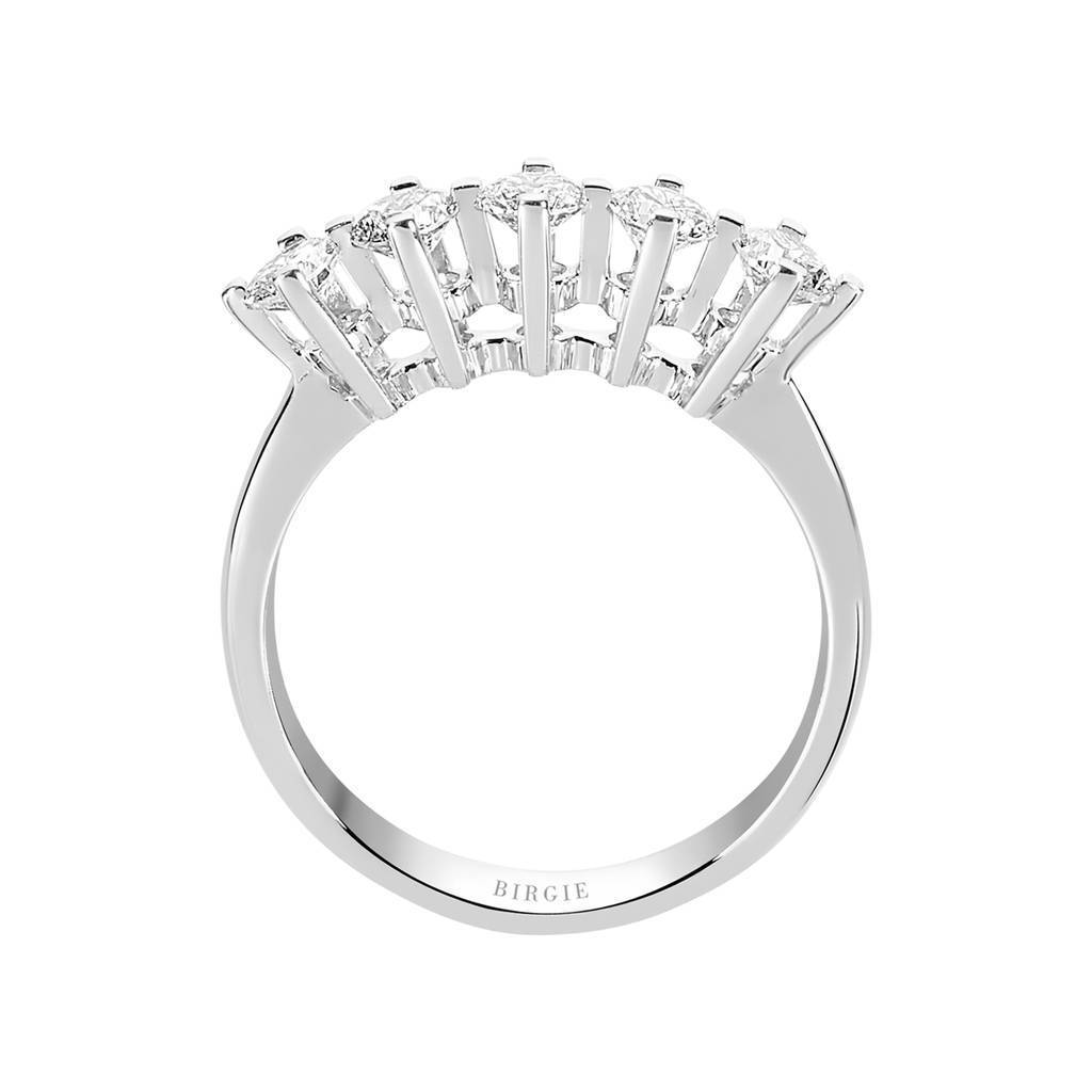 0.96 Carat Diamond 5 Stone Alliance