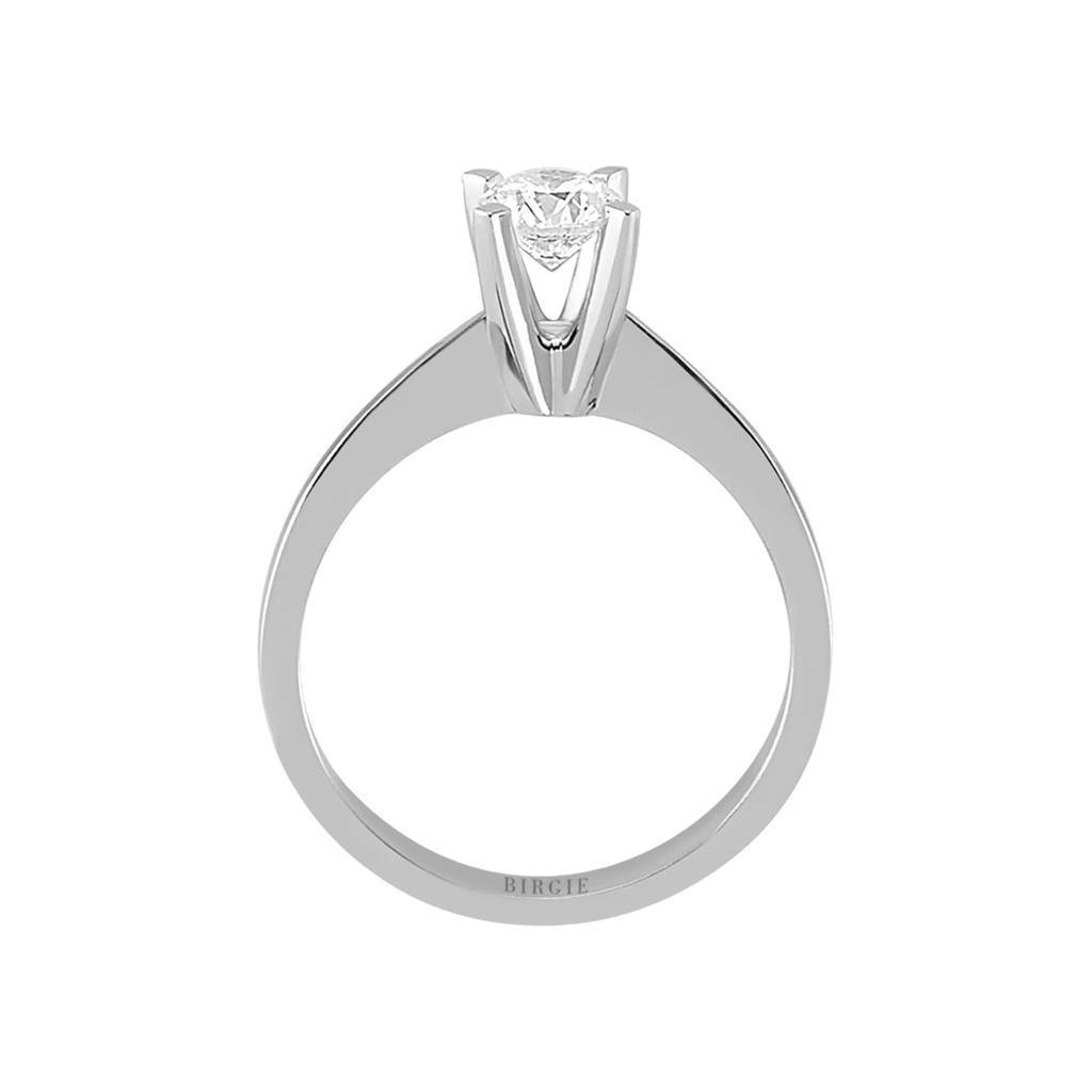 Bague solitaire diamant 0,51 carat