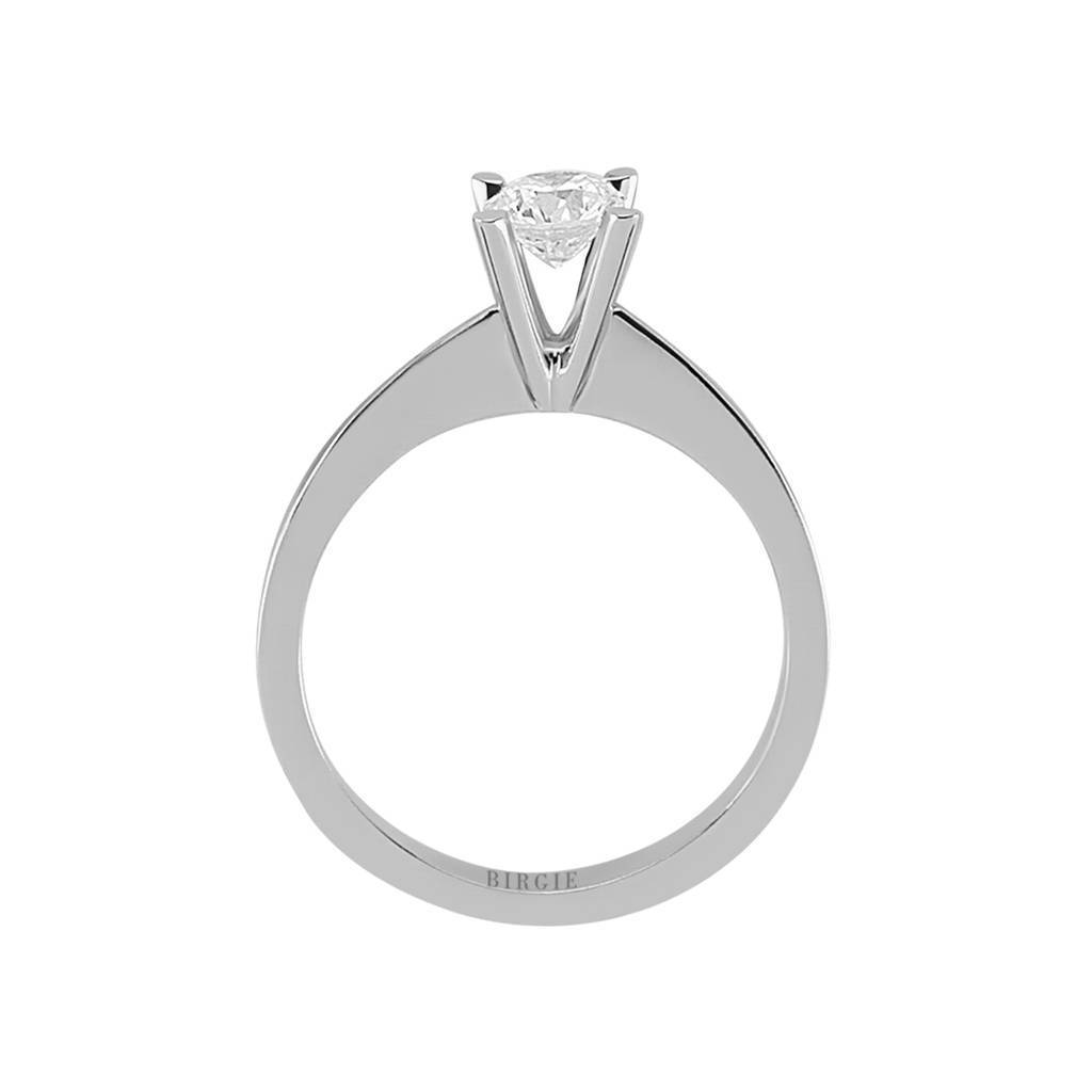 Bague solitaire diamant 0,52 carat