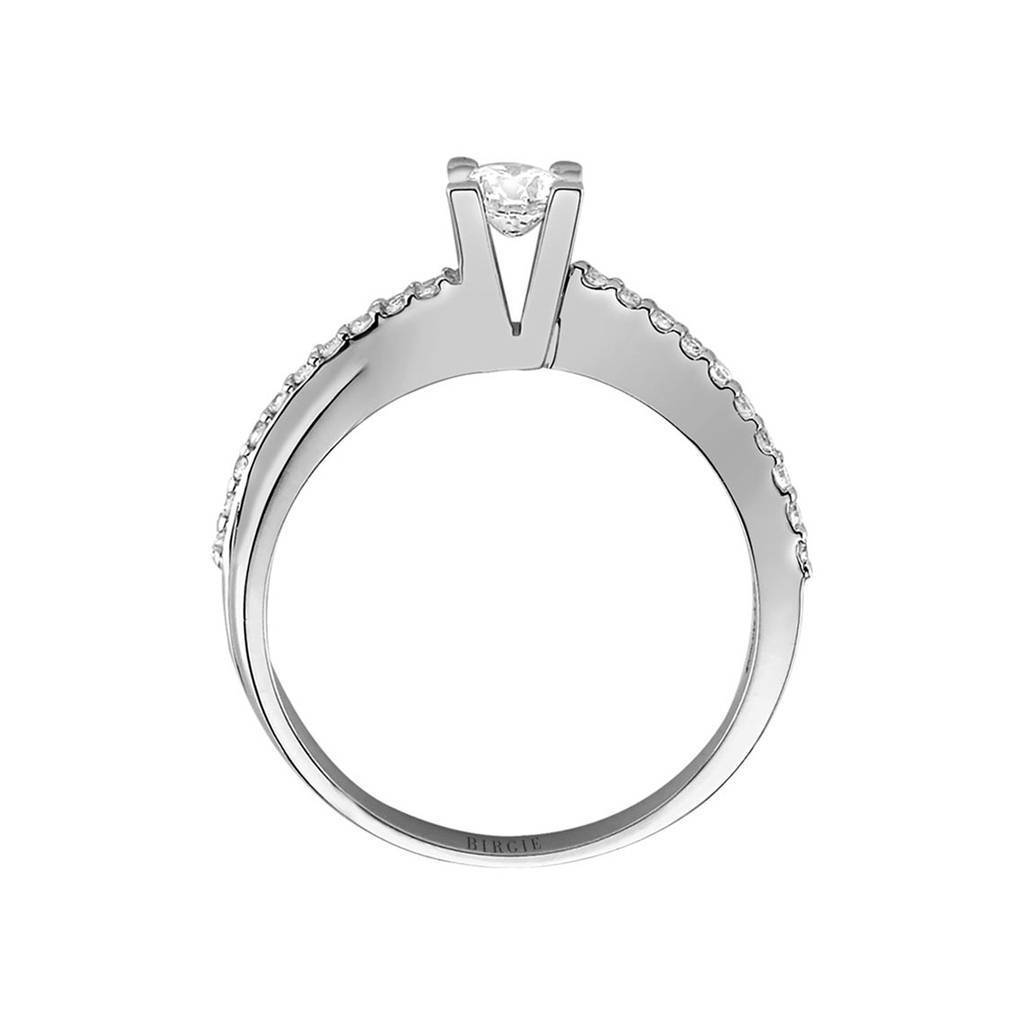 0.46 total carat diamond solitaire ring