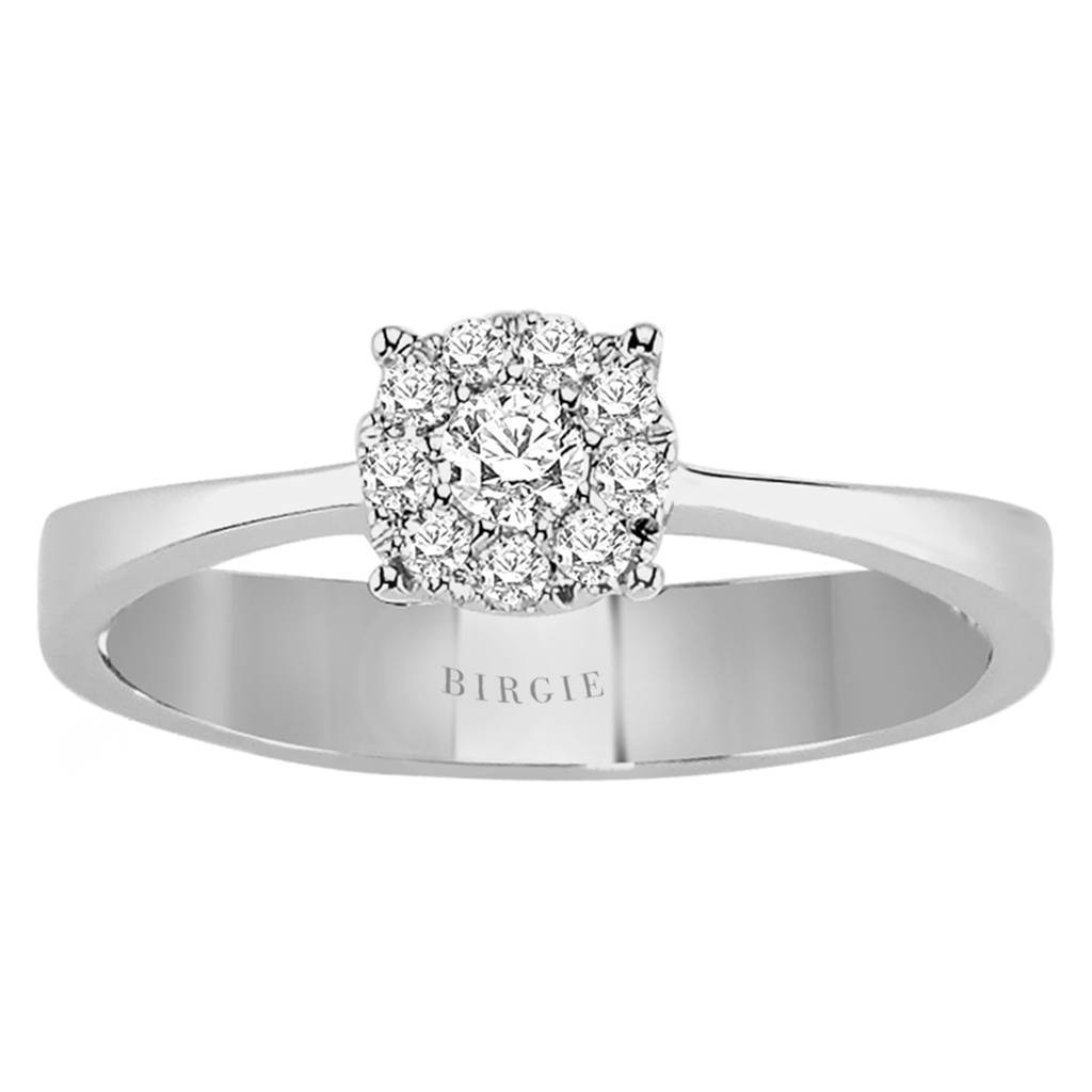 Bague effet solitaire diamant 0,70 carat