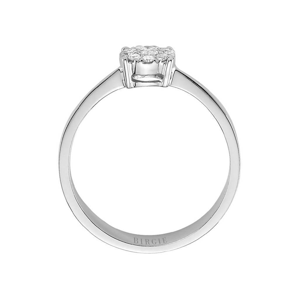Bague effet solitaire diamant 0,70 carat