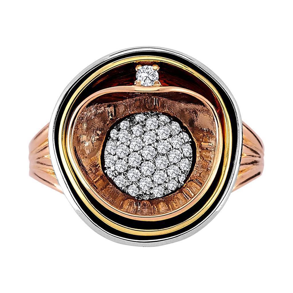 Diamant Pave Design Ring