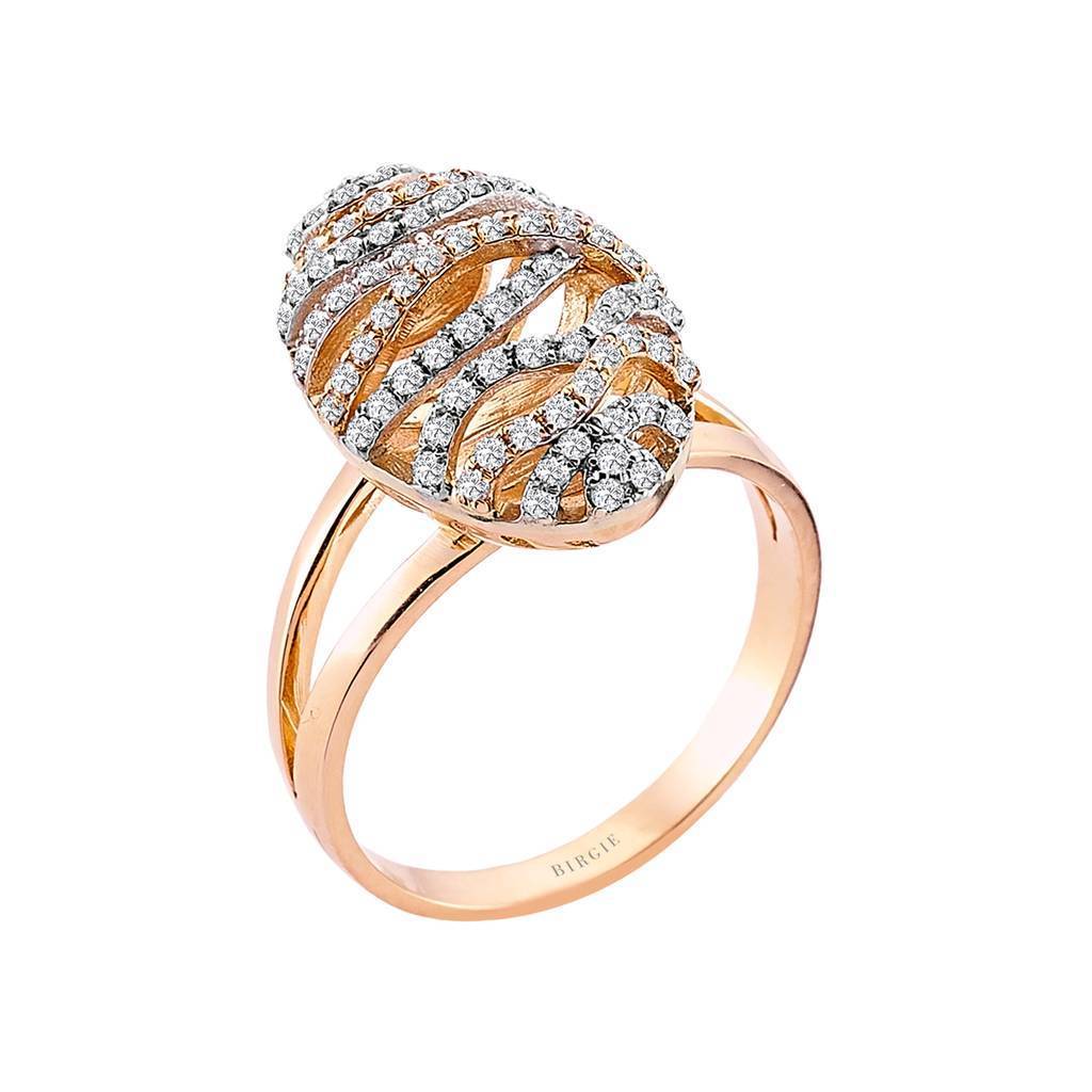 Bague Coke En Soie Diamant