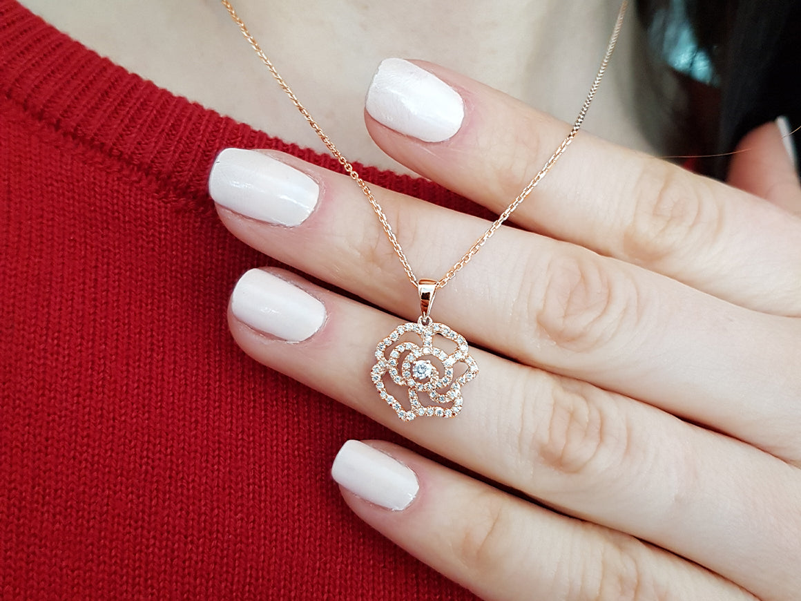 Diamond Pink Necklace