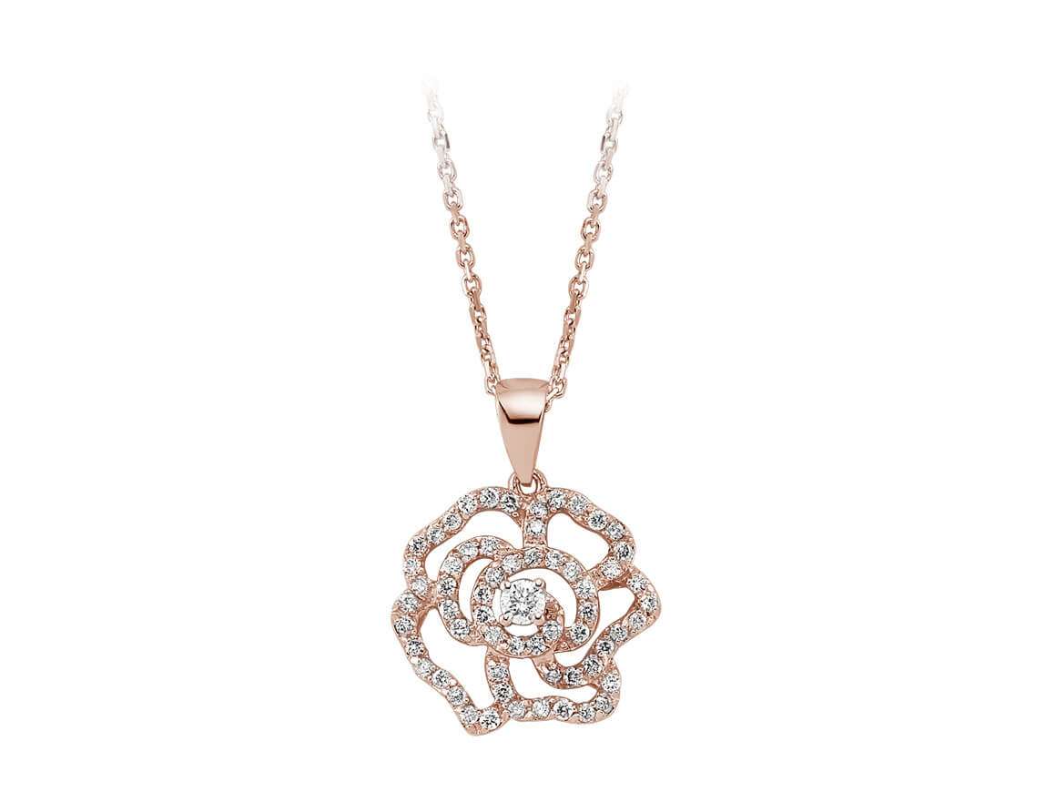 Diamond Pink Necklace