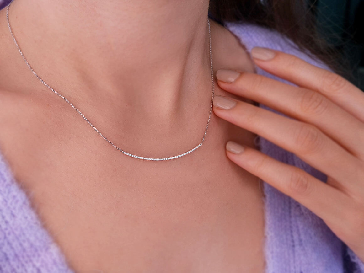 Diamond Tennis Necklace