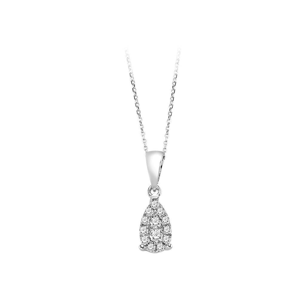 Collier Goutte d'Eau Diamant