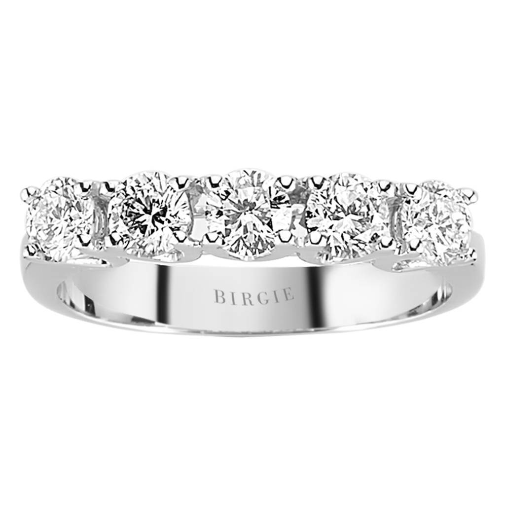 1.07 Carat Diamond 5 Stone Alliance