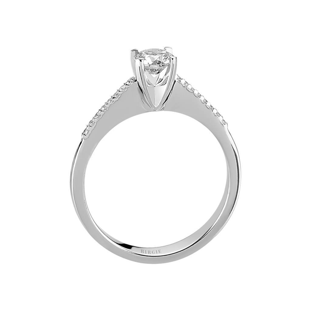 0.57 total carat diamond solitaire ring