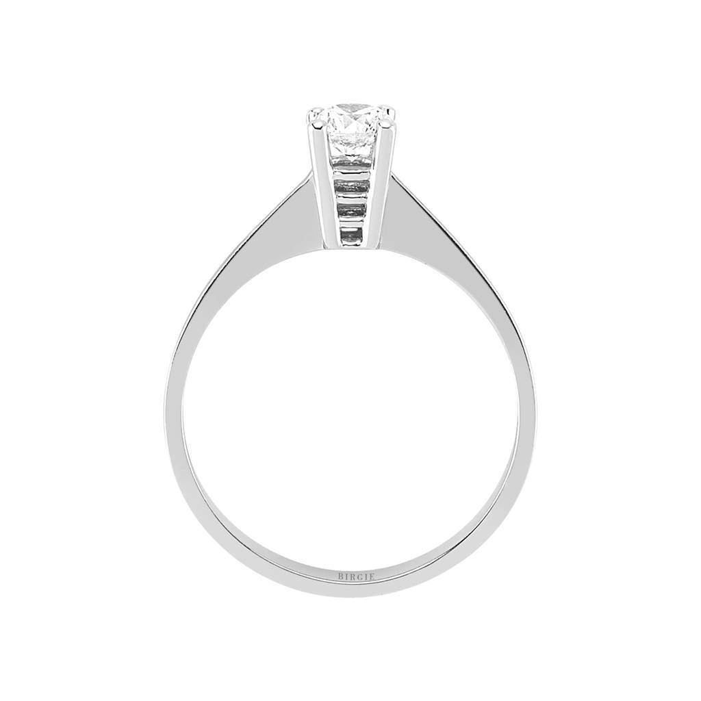 Bague solitaire diamant 0,36 carat