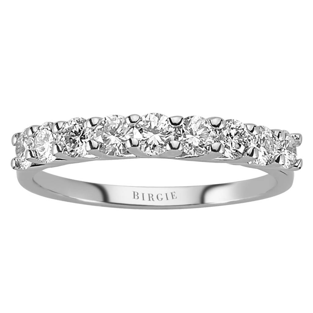 0.81 Carat Diamond 9 Stone Ring
