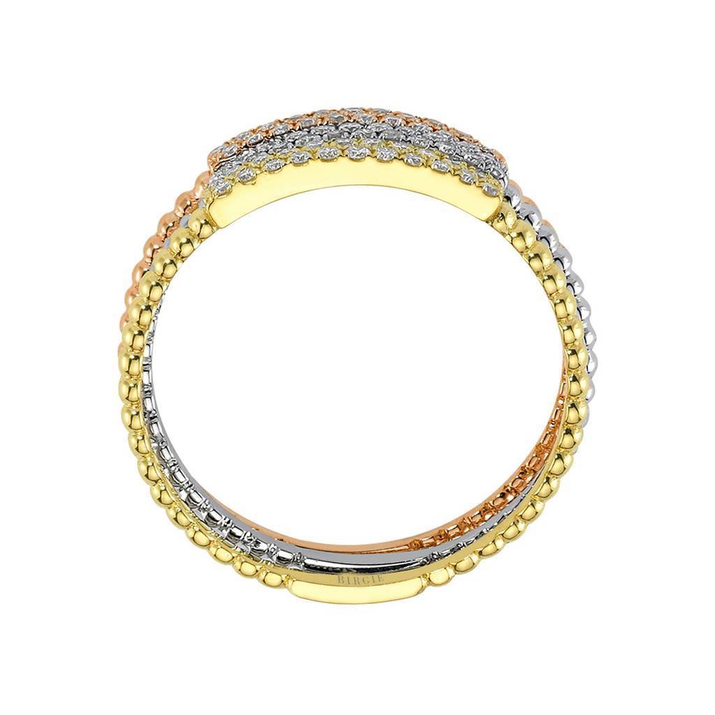 Alliance demi-ronde Diamond Tria