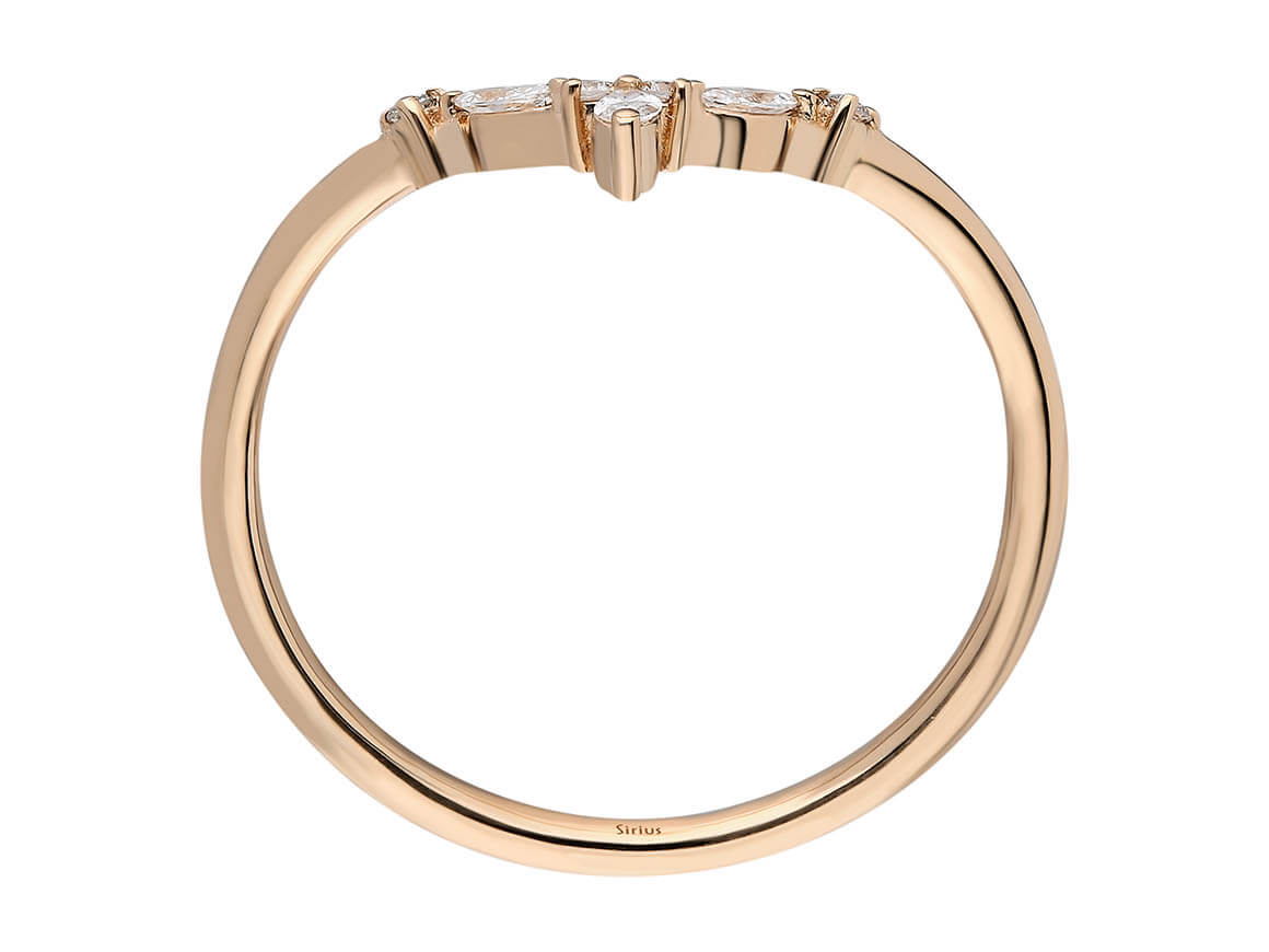Marquise Diamond Arwen Ring