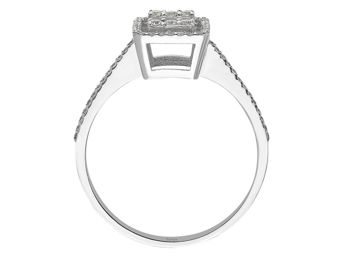 0.31 total carat diamond baguette ring