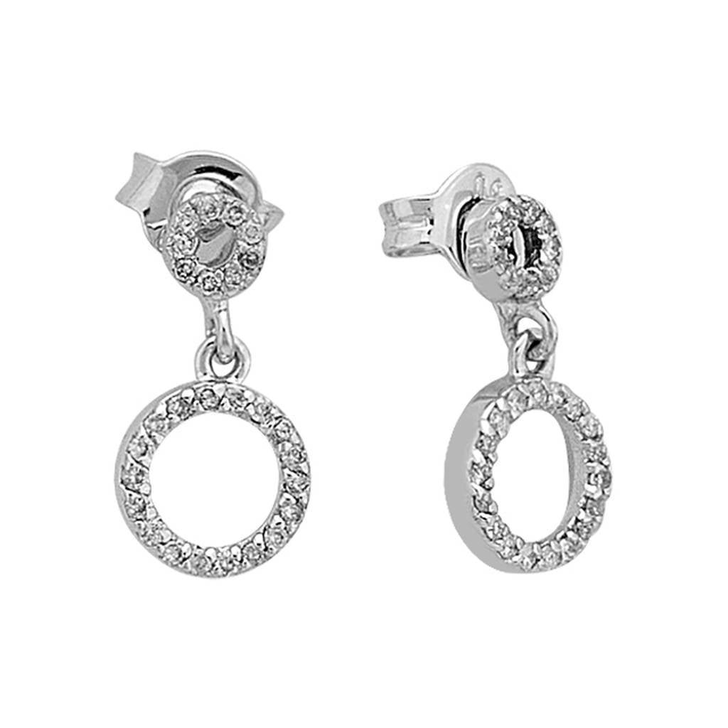 Boucles d'oreille en diamant