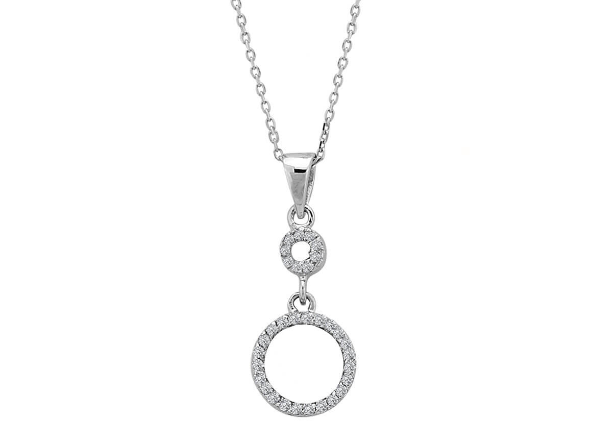 Diamond Round Necklace