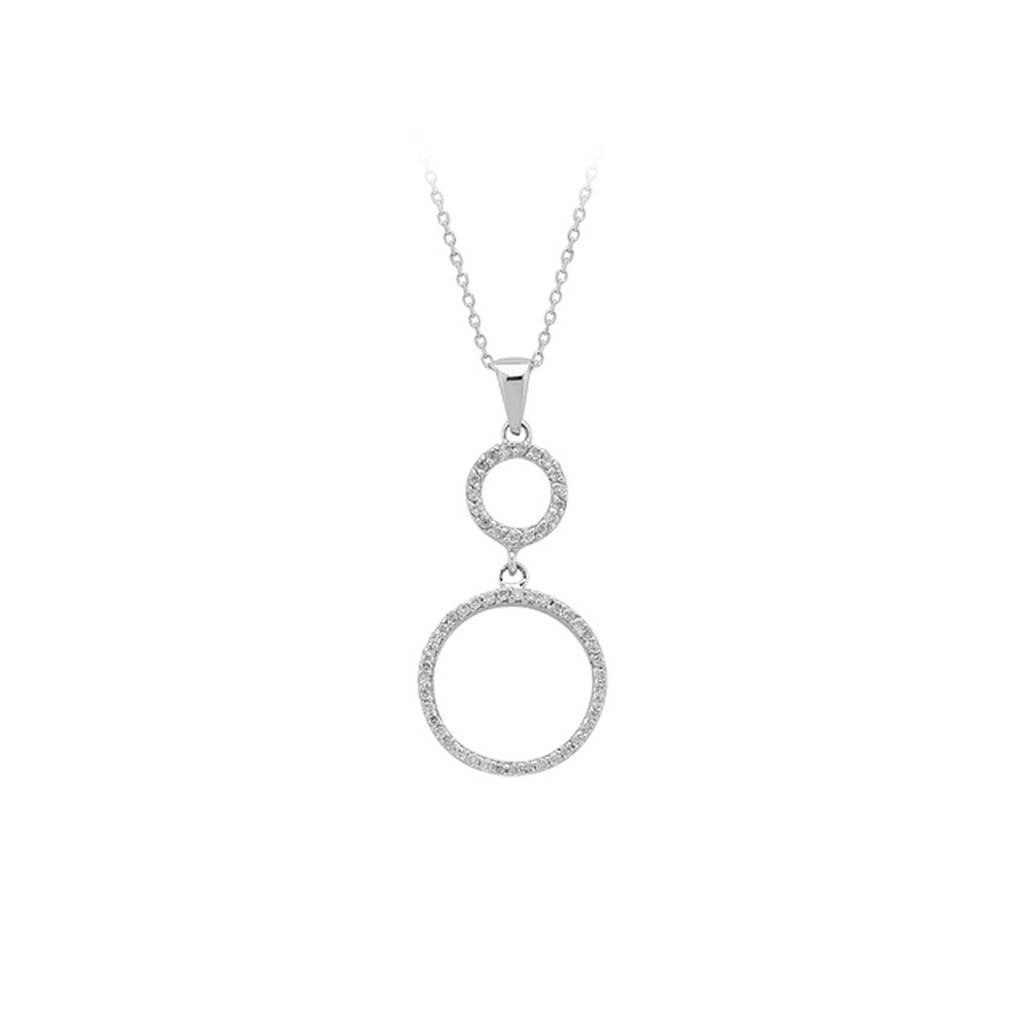 Collier rond en diamant