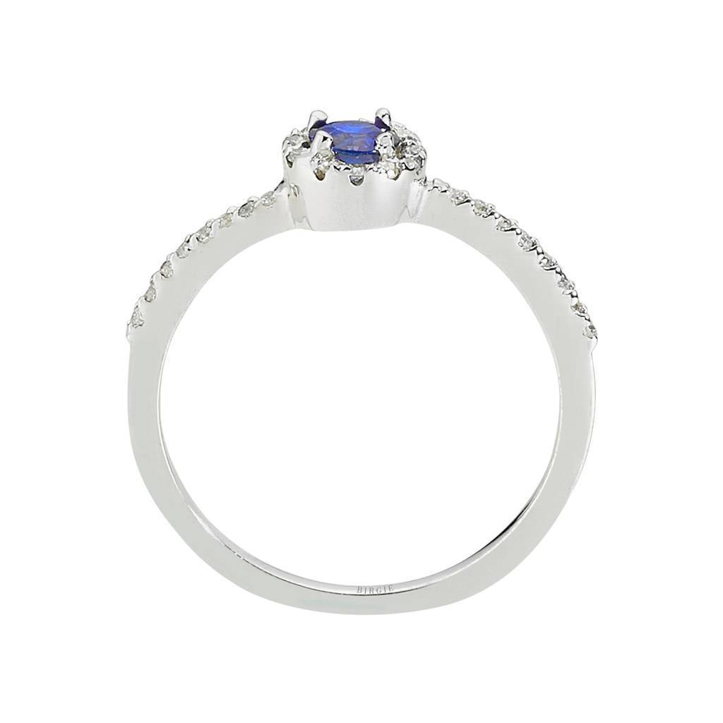 Diamond and Sapphire Ring