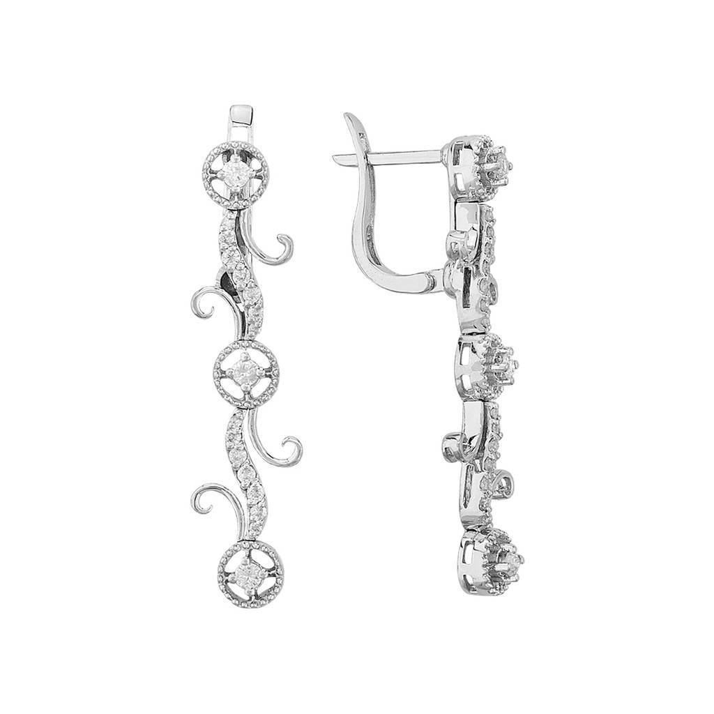 Boucles d'oreille en diamant