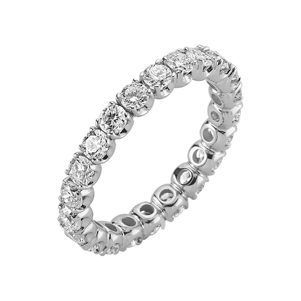 2.20 Carat Diamond Eternity Wedding Ring