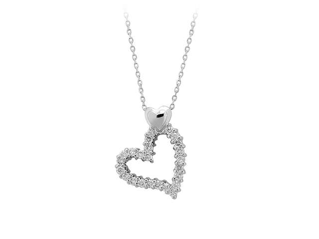 Diamond Heart Necklace