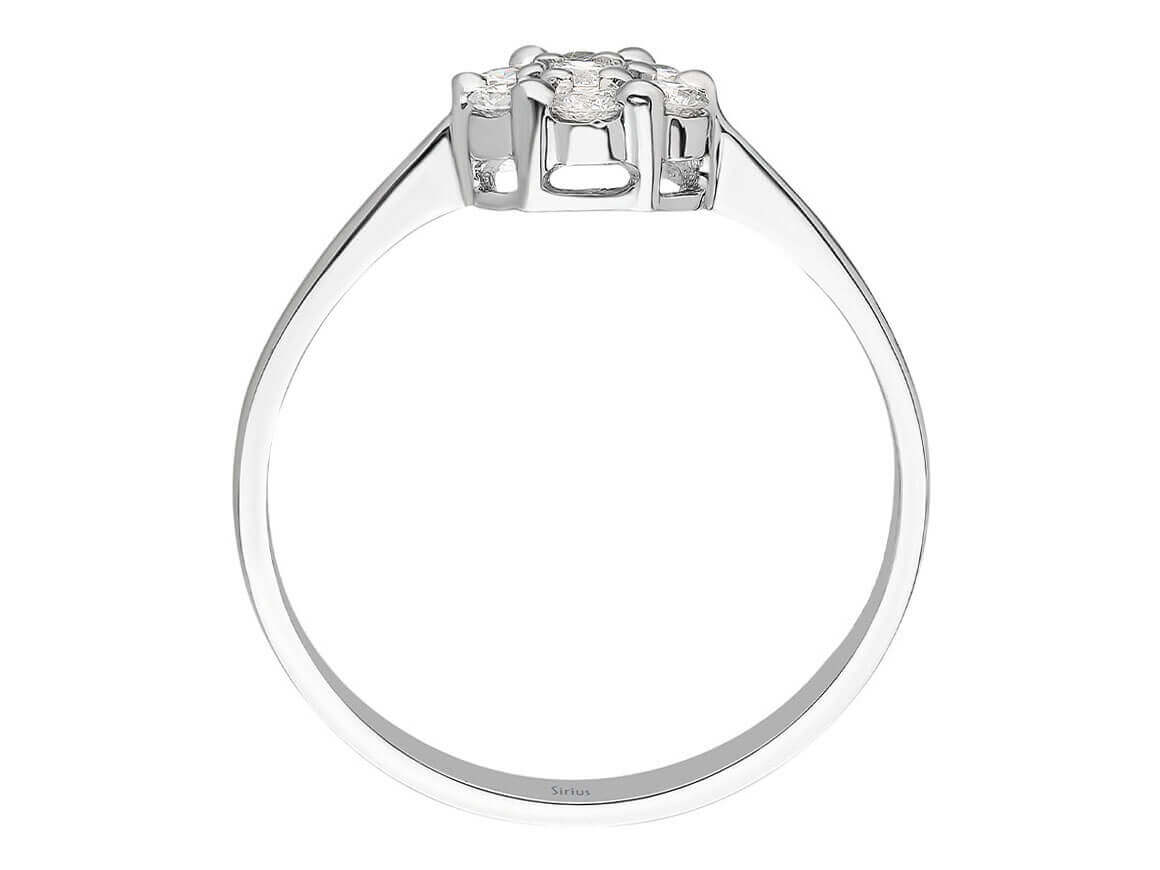 Bague solitaire effet diamant 1,25 carat