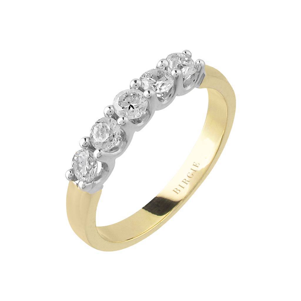 0.53 Carat Dimond 5 Stone Engagement Ring
