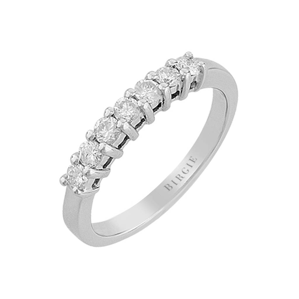 0.50 Carat Diamond 7 Stone Engagement Ring