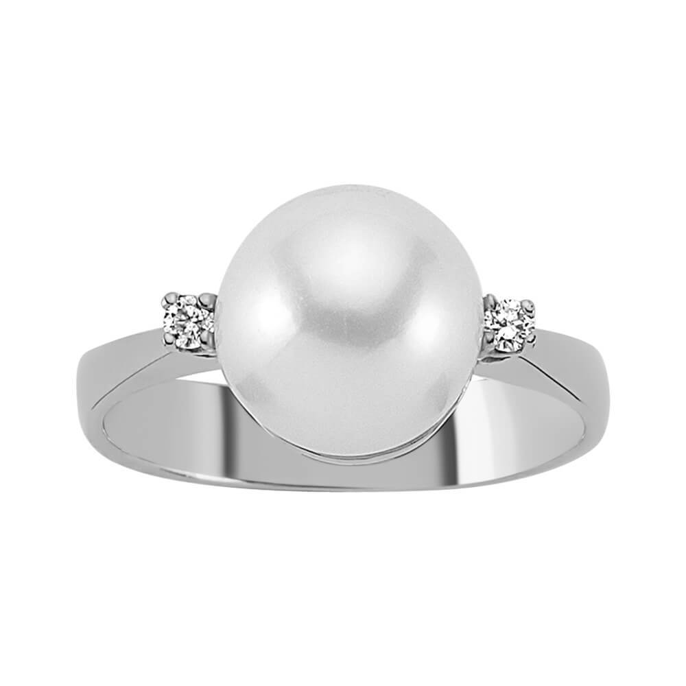 Diamond and Drop Ring