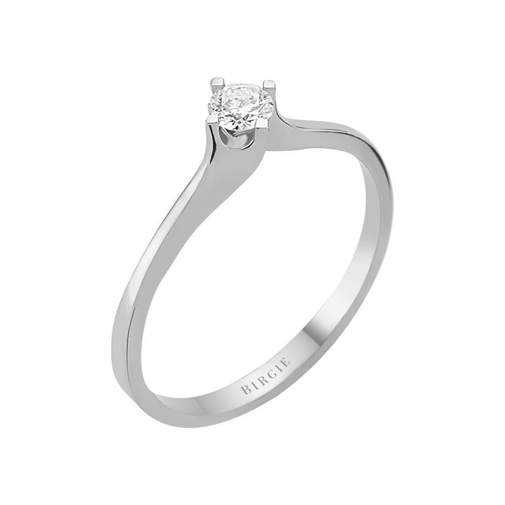 0.15 carat solitaire diamond ring